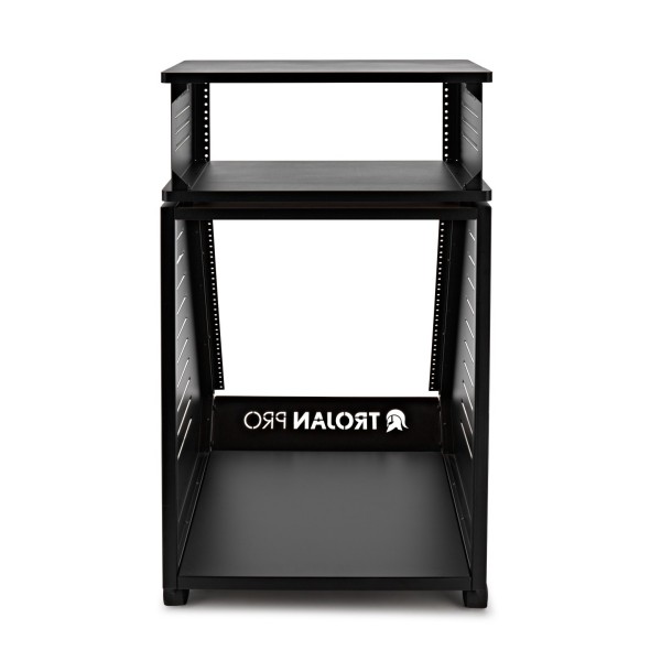 Trojan Pro Teneo Studio Rack Unit Custom Bundle, Black