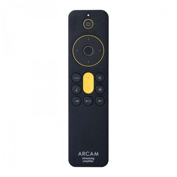 Arcam Radia SA45 Streaming Integrated Amplifier, Black - remote 