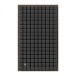 JBL L100 Mk2 Classic 3-Way Stand Mount Speakers (Pair), Black - front grille 