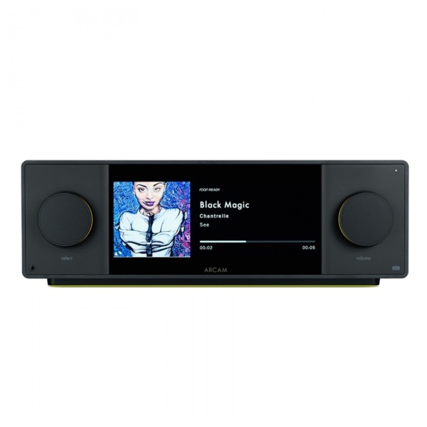 Arcam Radia SA45 Streaming Integrated Amplifier, Black - alt front 
