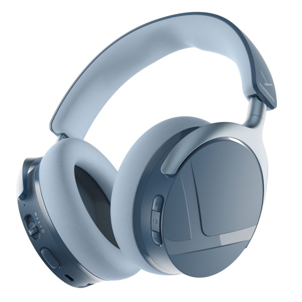 Beyerdynamic Aventho Y Wireless Over-Ear Headphones with ANC, Blue Fusion - Rear Angled