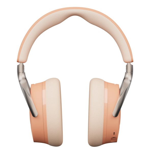 Aventho Y Noise Cancelling Wireless Headphones, Peach - Front