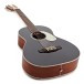 Hartwood Century 12 String Parlour Acoustic Guitar, Black