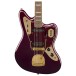 Squier FSR Classic Vibe '70s Jaguar in Oxblood with Matching Headcap and Gold Hardware - body