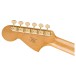 Squier FSR Classic Vibe '70s Jaguar in Oxblood with Matching Headcap and Gold Hardware - back of headstock