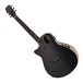 Hartwood Sonata-FX Thinline Left-Handed Electro-Acoustic Guitar, Black