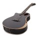 Hartwood Sonata-FX Thinline Left-Handed Electro-Acoustic Guitar, Black