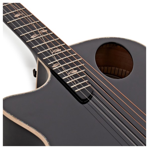 Hartwood Sonata-FX Thinline Left-Handed Electro-Acoustic Guitar, Black