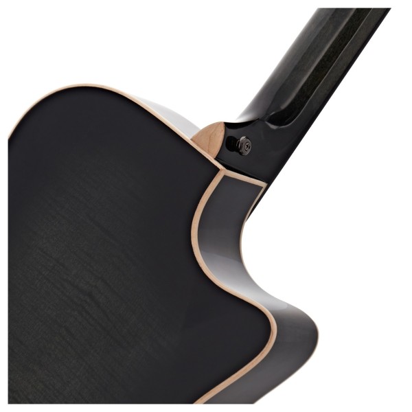 Hartwood Sonata-FX Thinline Left-Handed Electro-Acoustic Guitar, Black