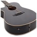 Hartwood Sonata-FX Concert Left-Handed Electro-Acoustic Guitar, Black