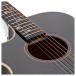 Hartwood Sonata-FX Concert Left-Handed Electro-Acoustic Guitar, Black