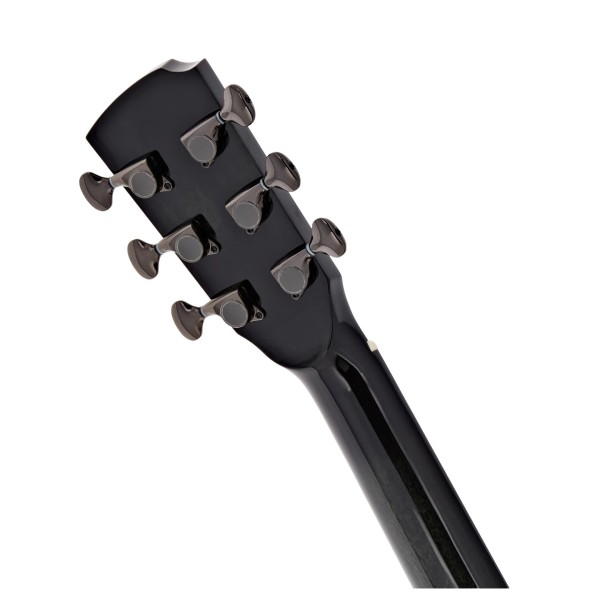 Hartwood Sonata-FX Concert Left-Handed Electro-Acoustic Guitar, Black