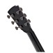 Hartwood Sonata-FX Concert Left-Handed Electro-Acoustic Guitar, Black