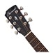 Hartwood Artiste Left-Handed Travel Acoustic Guitar, Natural Koa