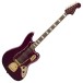 Squier FSR Classic Vibe Bass VI in Oxblood with Matching Headcap and Gold Hardware