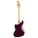 Squier FSR Classic Vibe Bass VI in Oxblood with Matching Headcap and Gold Hardware - back