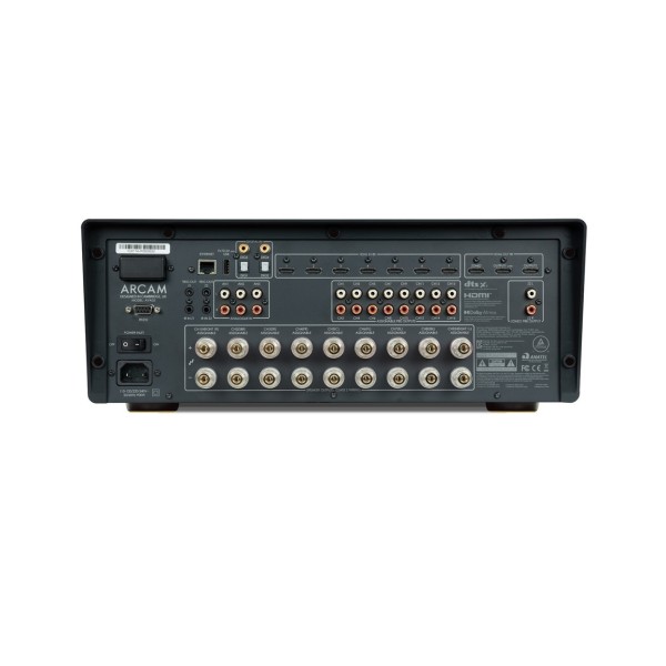 Arcam AVA35 8K Immersive Surround Sound AVR Amplifier rear 
