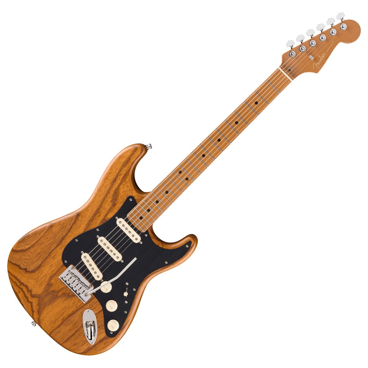 Fender Limited Edition American Ultra II Stratocaster Roasted Ash RMN Natural