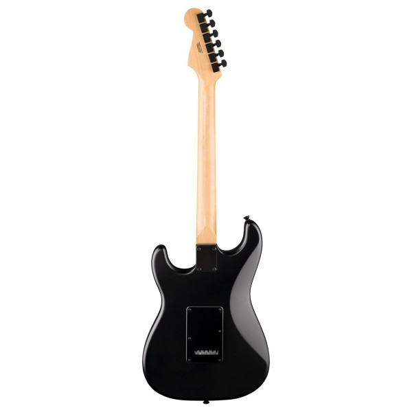 Fender Limited Edition Standard Stratocaster HSS MN, Matching Headcap, Satin Black - back