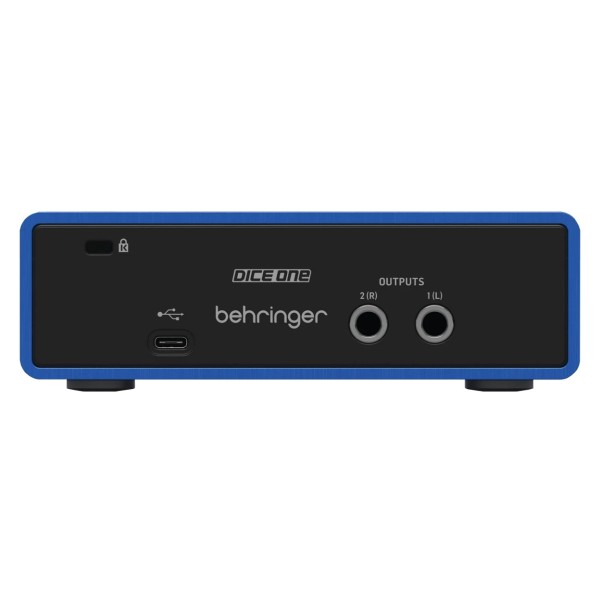 DICE 1U2 Audio Interface - Rear