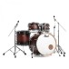 Pearl Decade javorová sada bicích 22'' Am Fusion včetně hardwaru, Brown Burst