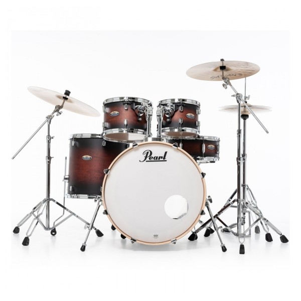 Pearl Decade Maple 22'' Am Fusion Drums w/Hardware, Brown Burst