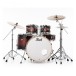 Pearl Decade Maple 22'' Am Fusion Drums w/Hardware, Brown Burst