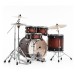 Pearl Decade Maple 22'' Am Fusion Drums w/Hardware, Brown Burst