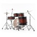 Pearl Decade Maple 22'' Am Fusion Drums w/Hardware, Brown Burst