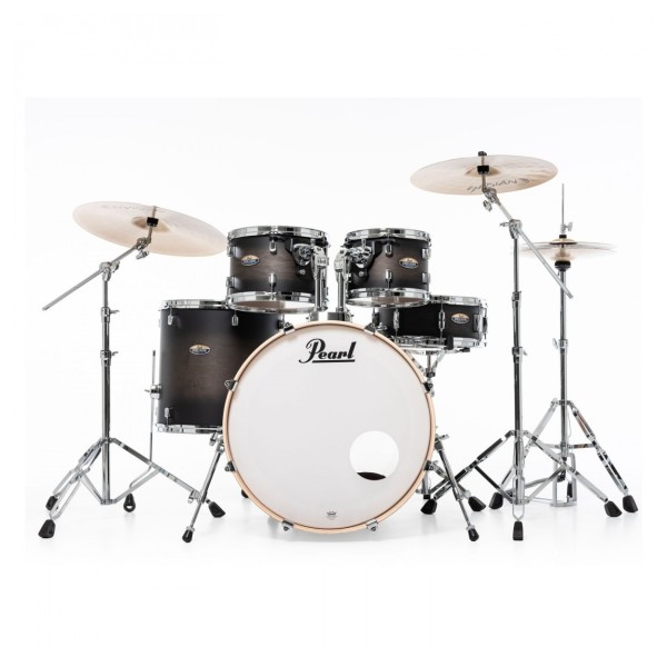 Pearl Decade Maple 22'' Am Fusion W/ Hardware Pack, Satin Blackburst