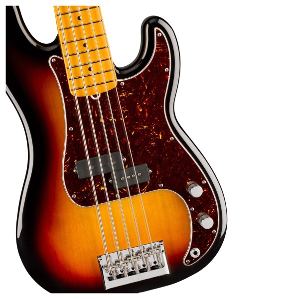 Fender American Professional Precision Bass V MN, 3-Color Sunburst - hardware