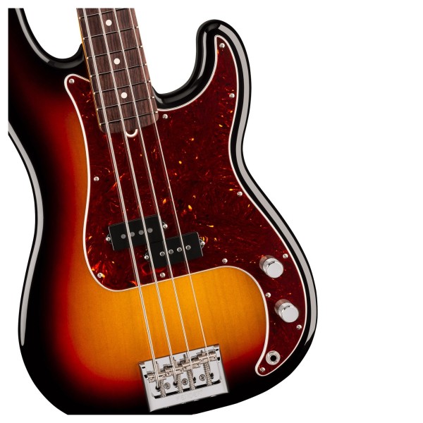 Fender American Professional Precision Bass RW, 3-Color Sunburst - hardware