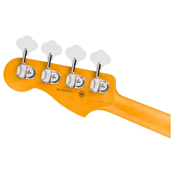 Fender American Professional Precision Bass RW, 3-Color Sunburst - back of headstock