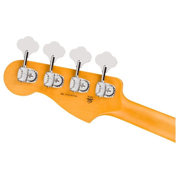 Fender American Professional Precision Bass RW, Olympic White - back of headstock