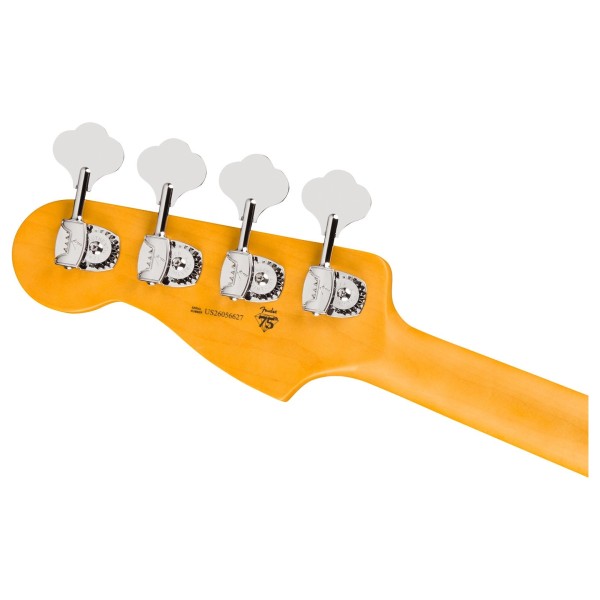 Fender American Professional Precision Bass RW, Dark Night - back of headstock