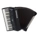 Hohner Bravo III 120 Silent Key Accordion, Black 1
