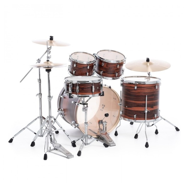 Pearl Decade Maple 22'' Am Fusion Drum Kit w/Hardware, Matte Dark Walnut
