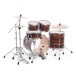 Pearl Decade Maple 22'' Am Fusion Drum Kit w/Hardware, Matte Dark Walnut