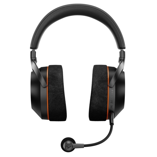 MMX 100 Wireless Gaming Headset, Black - Front
