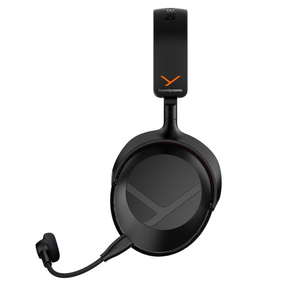 Beyerdynamic MMX 100 Gaming Headset, Black - Side