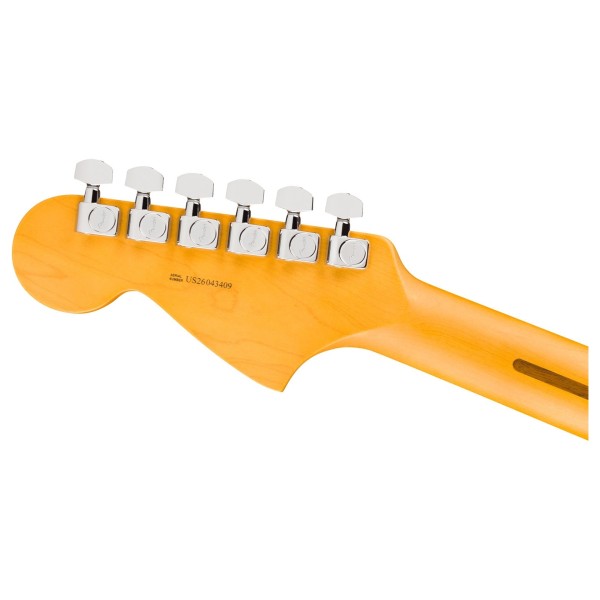 Fender American Professional Jaguar RW, Dark Night - back of headstock