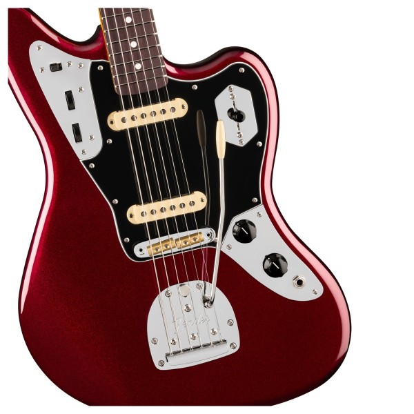 Fender American Professional Jaguar RW, Oxblood - hardware