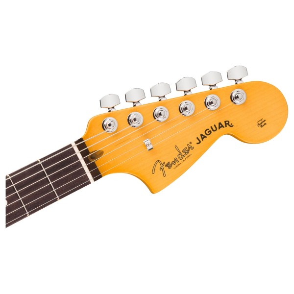 Fender American Professional Jaguar RW, Oxblood - headstock