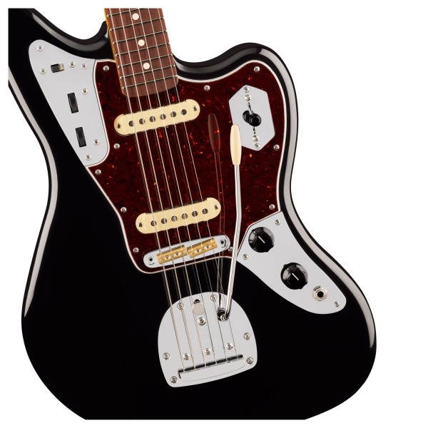 Fender American Professional Jaguar RW, Black - hardware