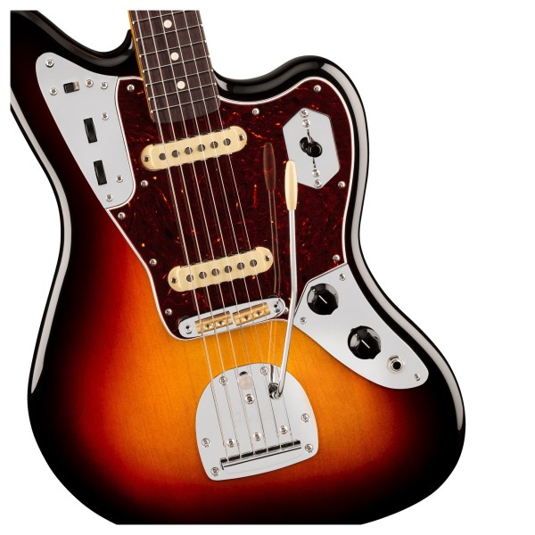 Fender American Professional Jaguar RW, 3-Color Sunburst - hardware