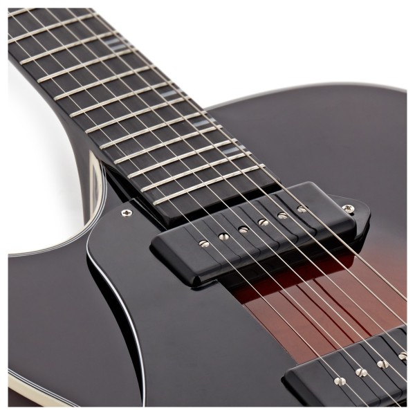 Hartwood Left-Handed Novella II Electric Guitar, Vintage Sunburst