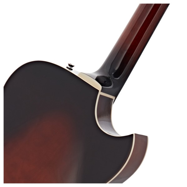 Hartwood Left-Handed Novella II Electric Guitar, Vintage Sunburst