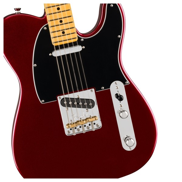 Fender American Professional Telecaster MN, Oxblood - hardware