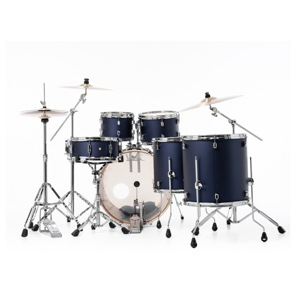 Pearl Decade Maple 22'' 6pc Drum Kit w/Hardware, Ultramarine Velvet
