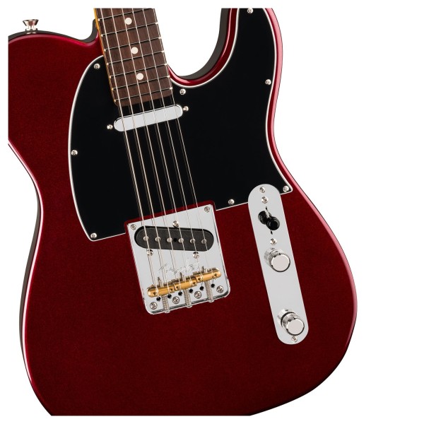 Fender American Professional Telecaster RW, Oxblood - hardware